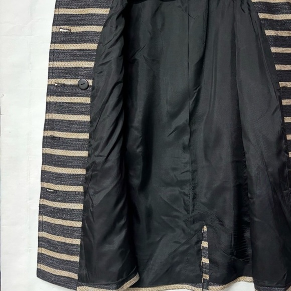 Per Se Nautical Striped Coat - Picture 9 of 12